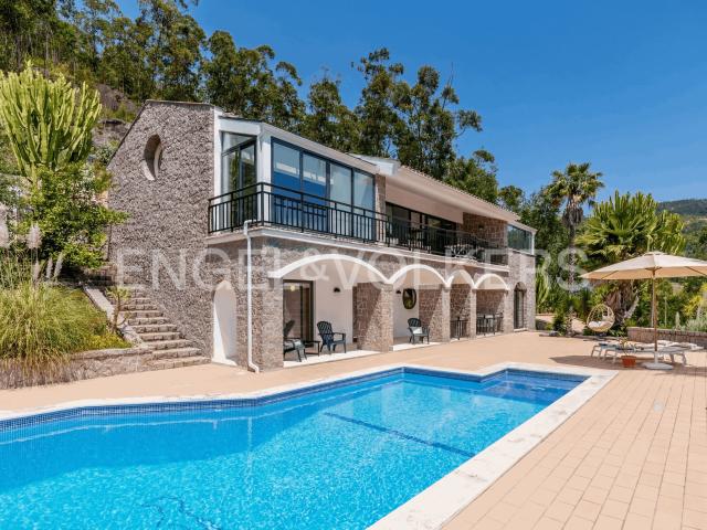 Villa excecional em Monchique com vista para o mar