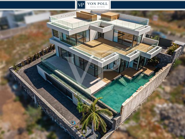 Villa exclusiva con sistema de hogar inteligente y vistas espectaculares al golfo de Abama
