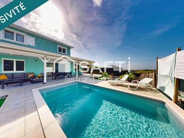 Villa F5, piscine, prestations haut de gamme, neuve