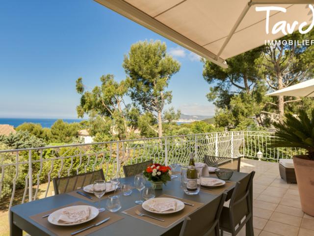 Villa familiale avec vue mer Domaine privé 83150 BANDOL