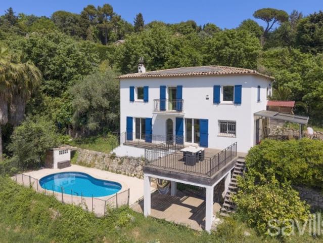 Villa familiale avec vue mer et village