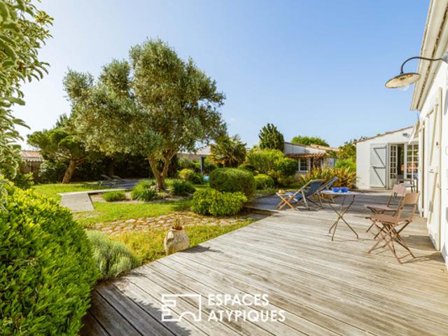 Villa familiale avec dépendances et jardin luxuriant