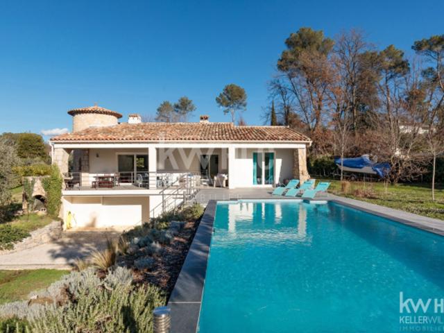 Villa familiale rénovée au calme absolu – Roquefort les Pins