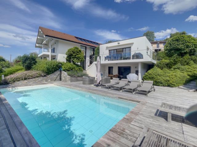 Villa Grésy sur Aix vue lac