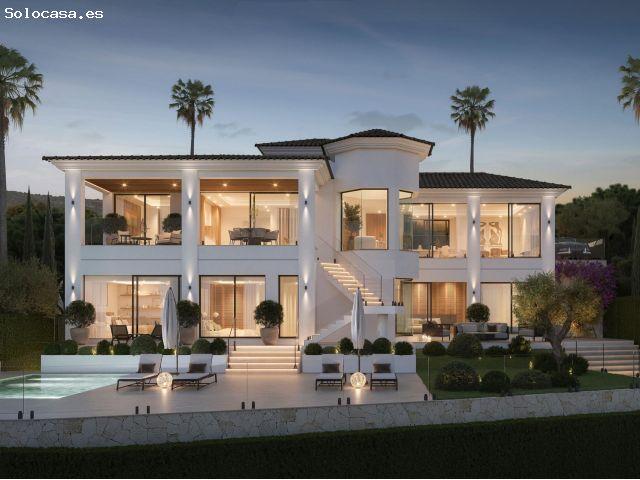 Villa Horizonte Fully Renovated Designer Villa with Sea Views in El Rosario, Marbella East