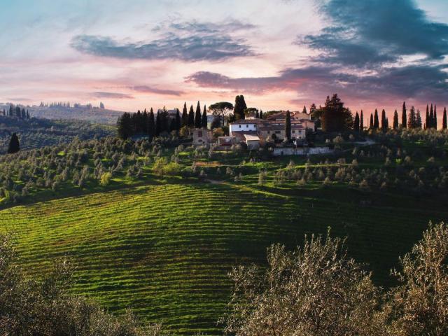 Villa I Cipressi in Chianti con vigneti, Firenze Toscana 2945m² Scandicci
