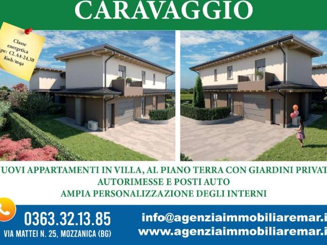 Villa in vendita a Caravaggio BG