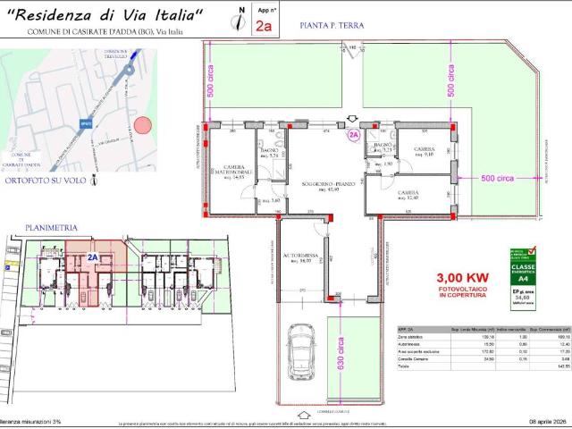 Villa in vendita a Casirate d'Adda BG