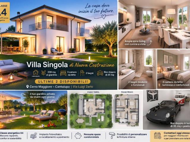 Villa in vendita a Cerro Maggiore MI