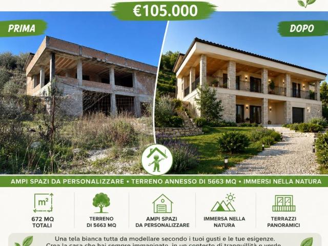 Villa in vendita a Cervino CE