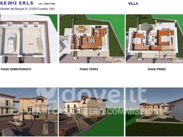Villa in vendita a Cunardo VA