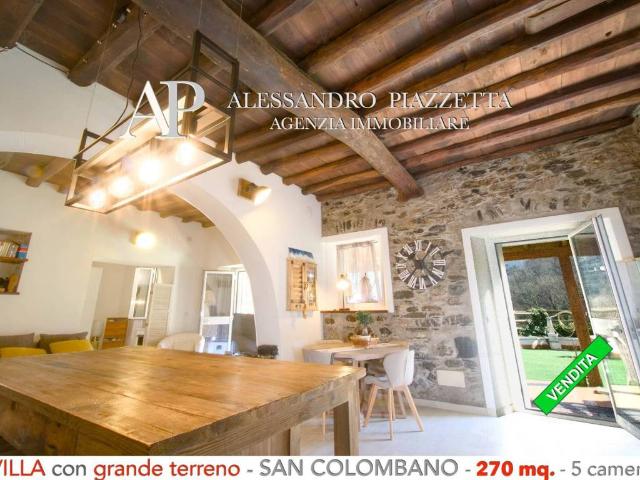 Villa in vendita a San Colombano Certenoli GE