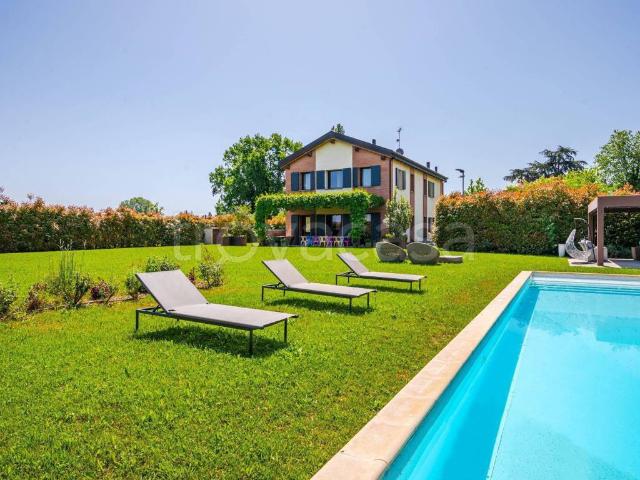 Villa in affitto a Castel Maggiore via Muraglia, arredato, giardino privato, piscina TrovaCasa