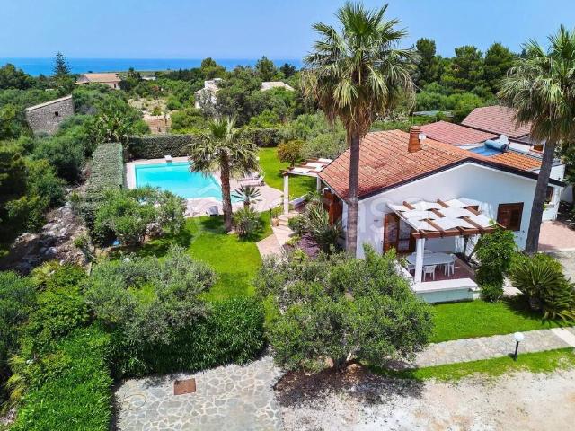 Villa in affitto a Castellammare del Golfo contrada Acquavite, giardino, terrazzo, piscina privata TrovaCasa