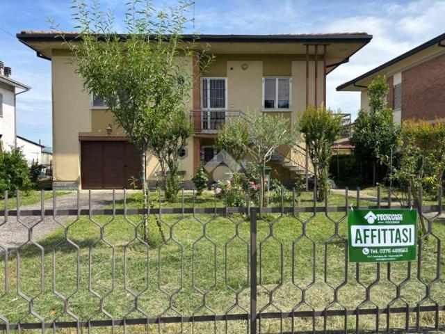 Villa in affitto a Gonzaga viale Papa Giovanni ventitreesimo, 19, arredato, giardino, box TrovaCasa