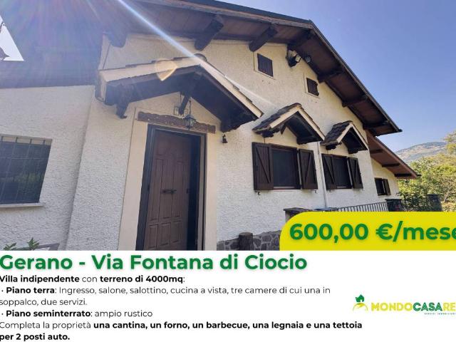 Villa in affitto a Gerano RM