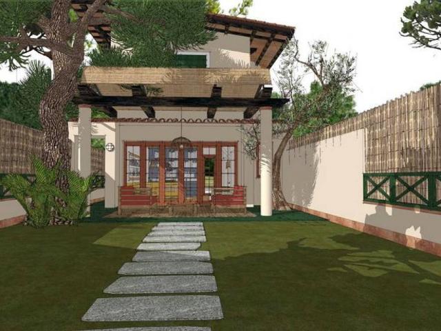 Villa in affitto a Forte dei Marmi via Leonardo da Vinci, arredato, giardino privato, terrazzo TrovaCasa