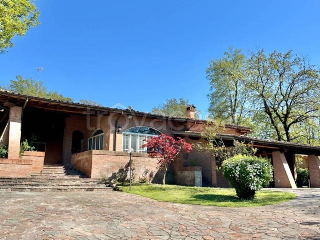 Villa in affitto a Roma largo Dell' Olgiata, 15, giardino privato, parzialmente arredato, caminetto TrovaCasa