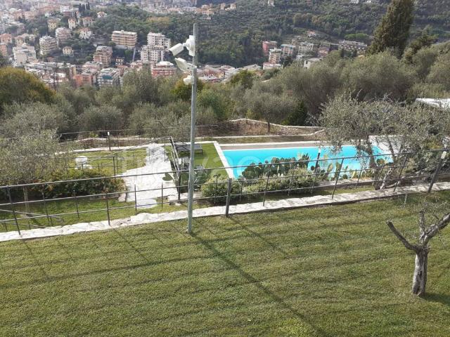 Villa in affitto a Rapallo via San Maurizio dei Monti, arredato, giardino privato, posto auto TrovaCasa