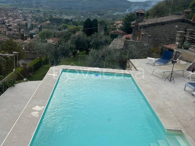 Villa in in affitto da privato a Trevignano Romano via Vigna Rosa, 55, da privato, vista lago, piscina TrovaCasa