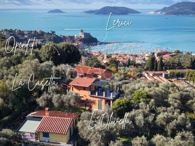 Villa in in affitto da privato a Lerici località Narbostro, 10, giardino privato, da privato, vista mare TrovaCasa