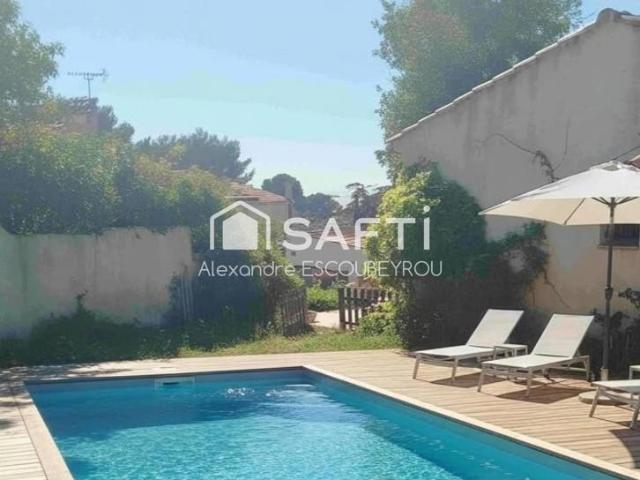 Villa indépendante en fond d'impasse à 15 mn à pied des plages et du port du Brusc