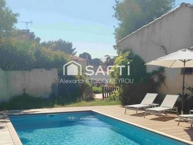 Villa indépendante en fond d'impasse à 15 mn à pied des plages et du port du Brusc