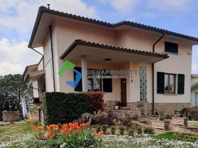 Villa indipendente con giardino, terrazzo e garage € 395.000 trattabili