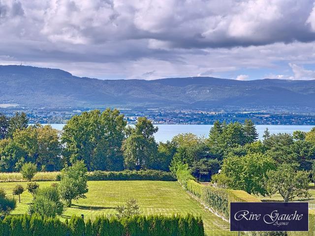 villa individuelle contemporaine vue lac