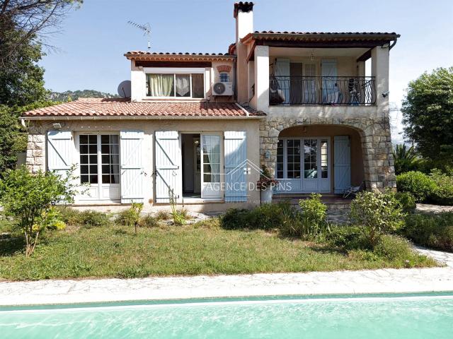 Villa Individuelle De Charme Avec Piscine Au Calme Absolu 110m² Châteauneuf Grasse