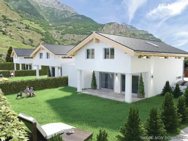 Villa individuelle moderne à Fully: un cadre de vie exceptionnel Lot A | dreamo. Ch