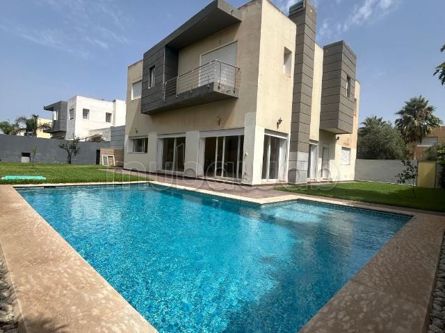 Villa jumelée en vente a Lilas Park Bouskoura