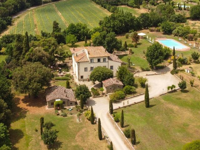 Villa La Querce con piscina, Cortona, Arezzo Toscana 1056m² Cortona