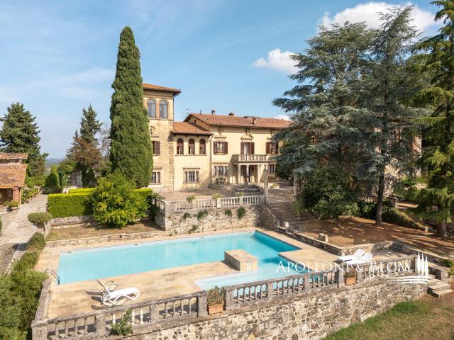 Villa Le Capraie Con Vigneti Chianti Classico, Siena Toscana 4431m² Castellina in Chianti