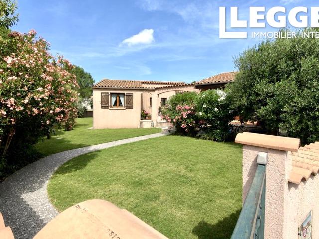Villa lumineuse avec grand jardin à Bize Minervois