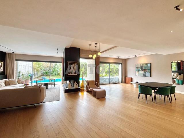 Villa luxueuse meublée à louer à Ain Diab