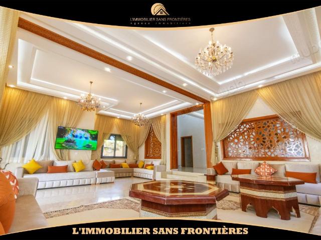 Villa meublée à louer aux Portes de Marrakech – Piscine privée – Terrain de 635 m