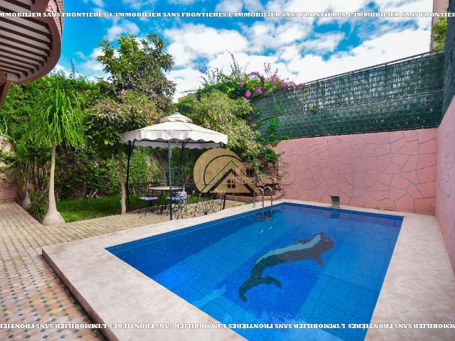 Villa meublée à louer — Piscine privée Targa, Marrakech