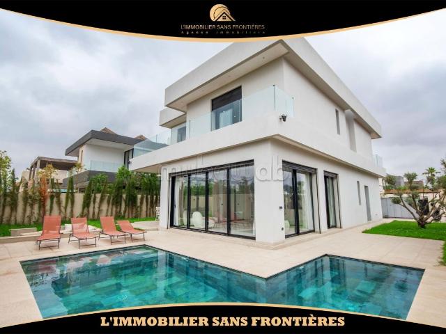 Villa meublée à vendre à Route d’Ourika, Golf Akenza km 10,480 m², Marrakech