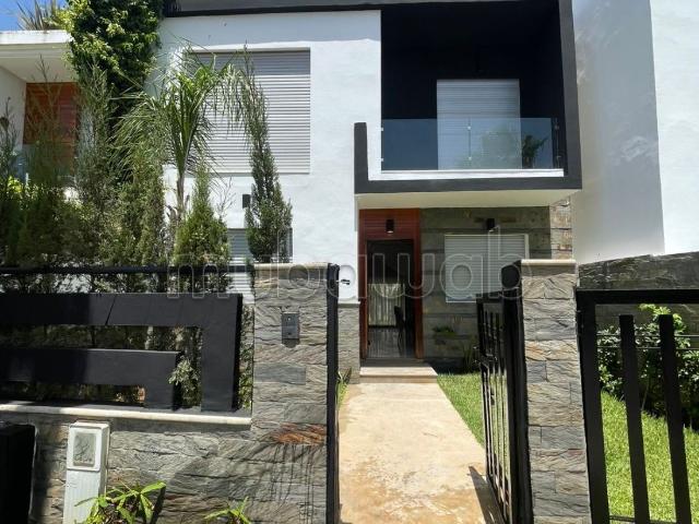 Villa meublée 3 chambres a louer darbouzza a cote de l’ecole belge