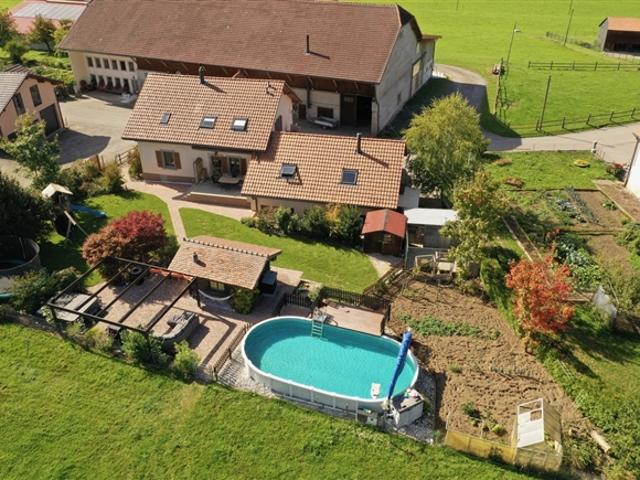 Villa mit 6,5 Zimmern, großer Garten, Schwimmbad