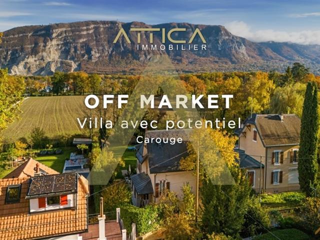 Villa mit Blick auf den Salève und großem Potenzial