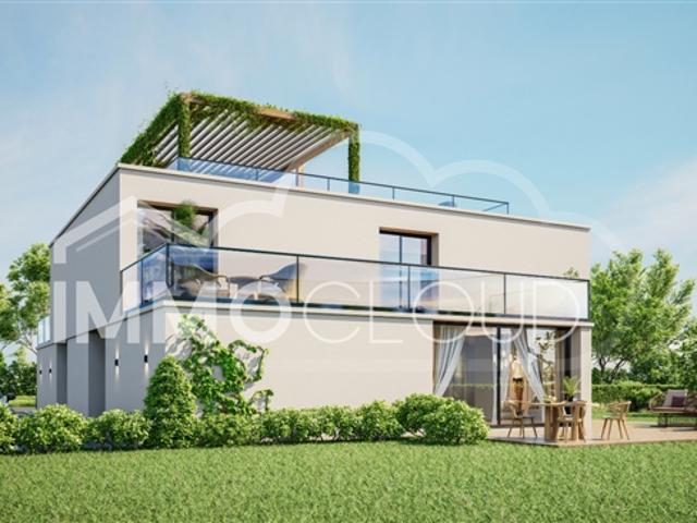 Villa mit Panoramadach – zwischen Weinbergen, See und Riviera