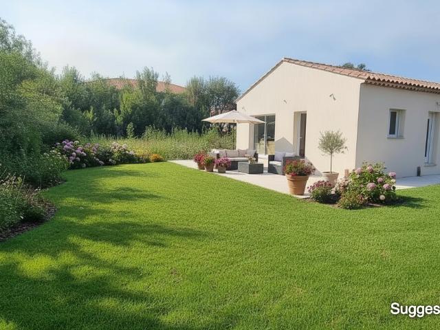 Villa mitoyenne Neuve 4P avec Jardin 650m2