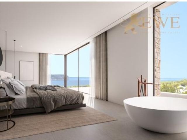 Villa moderna con vistas al mar y al Montgó en Jávea