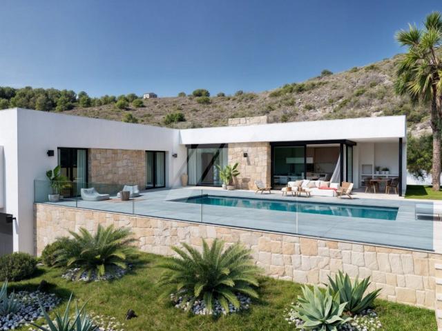 Villa moderna de nueva construcción entre Moraira y scubra e. 206m² Benitachell