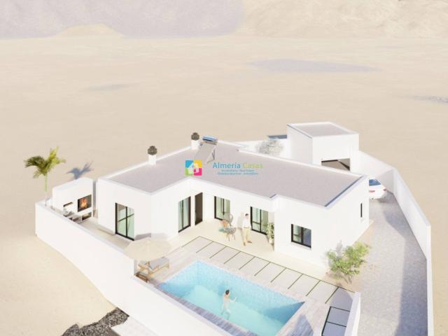 Villa moderna sobre plano situada en una excelente ubicación. 145m² Arboleas