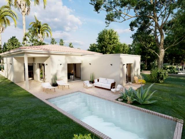 Villa moderne avec piscine à Ghisonaccia à 3km de la mer