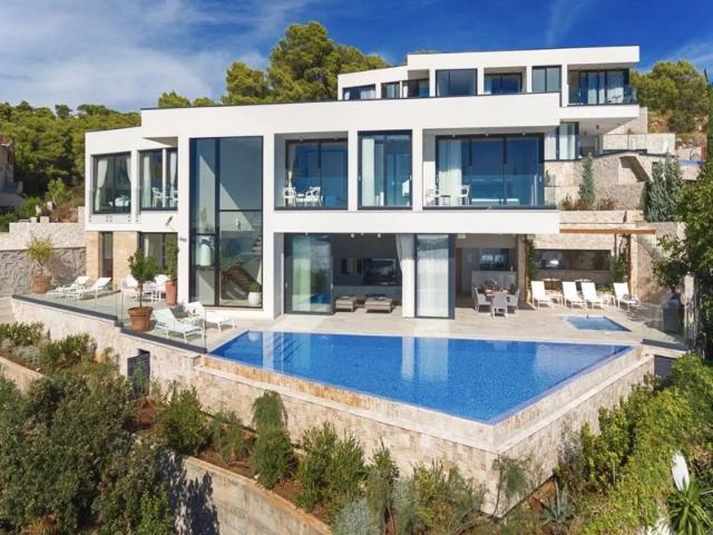 Villa moderne avec vue sur la mer à Hvar