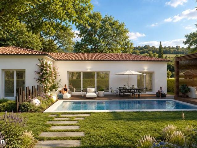 Villa moderne plain pied en l puydaniel 31190